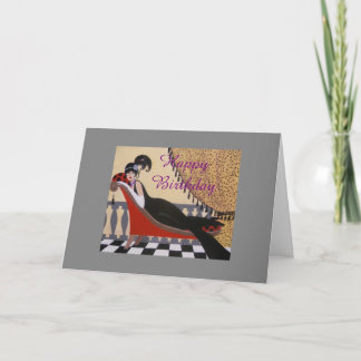 Cartão Vintage Birthday Card