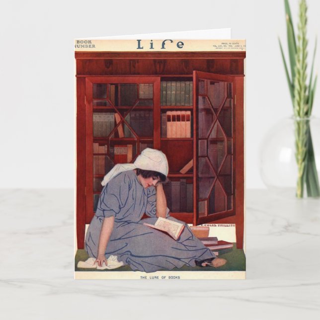 Cartão Vintage Birthday Card (Frente)