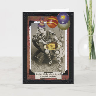 Cartão Vintage Birthday Card - Albert