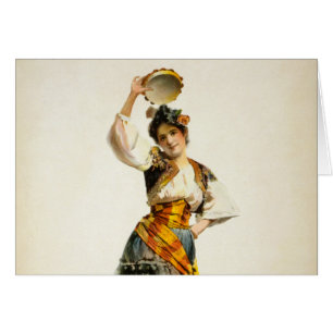 Cartão Vintage Carmen