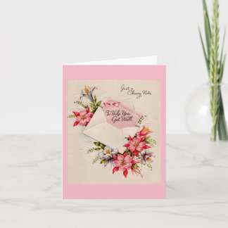 Cartão Vintage Cheery Fica Bem