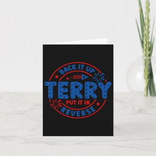 Cartão Vintage Ck It Up Terry Colocou No Verso 4 De Ju