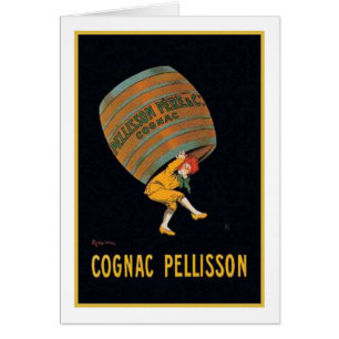 Cartão Vintage Cognac Pellisson