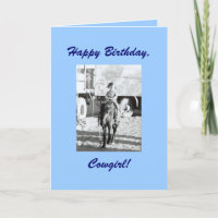 Vintage Cowgirl e Pony Birthday desejam