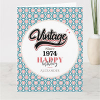 Vintage desde - 1974