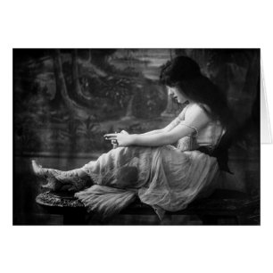 Cartão Vintage Evelyn 1913 Nesbit