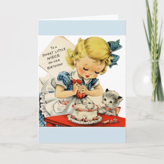 Cartao Vintage Feliz Aniversario A Uma Sobrinha Doce Zazzle Com Br Frases, mensagens, textos e poemas aniversário de sobrinha no pensador. cartao vintage feliz aniversario a uma sobrinha doce