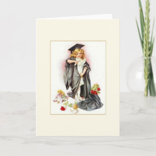 Cartão Vintage Graduation Greeting Card