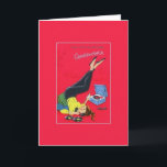 Cartão Vintage Granddaughter Birthday Greeting Card<br><div class="desc">Retro / Vintage Birthday greeting card.  Lovely teen girl with her record player and records!  Have a Terrific Birthday Granddaughter!</div>
