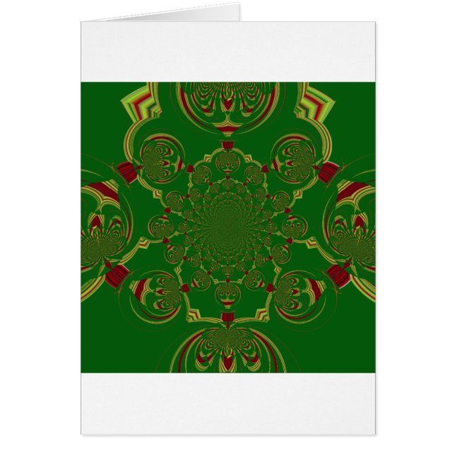 Cartão Vintage Green (Frente)