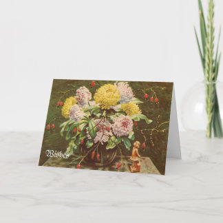 Cartão Vintage Greeting