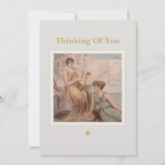 Cartão Vintage Greeting Card | Classical Art Thinking