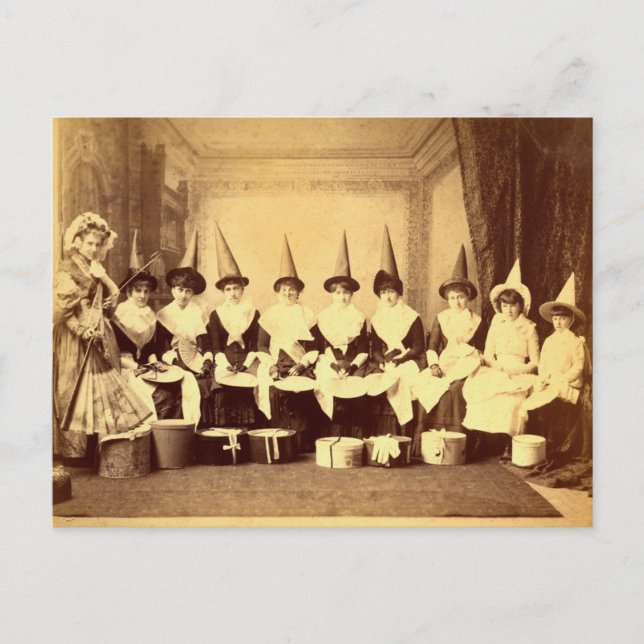 Cartão Vintage Halloween (Frente)