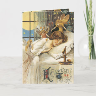 Cartão Vintage Halloween