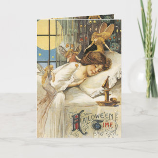 Cartão Vintage Halloween