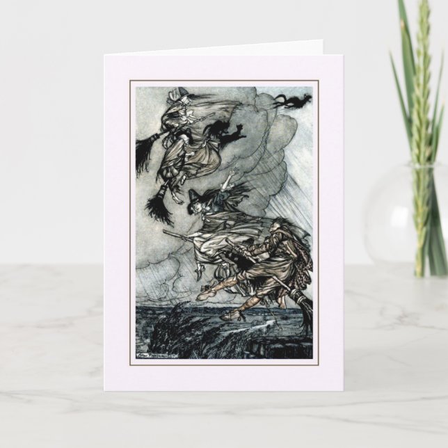 Cartão Vintage Halloween (Frente)