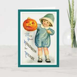 Cartão Vintage Halloween
