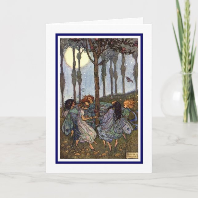 Cartão Vintage Halloween (Frente)