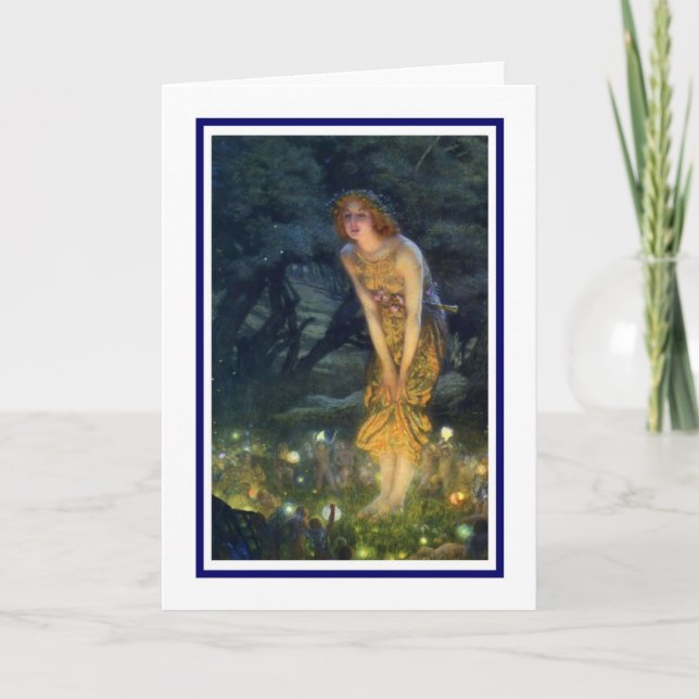 Cartão Vintage Halloween (Frente)