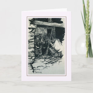 Cartão Vintage Halloween