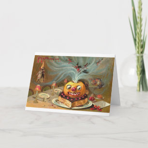 Cartão Vintage Halloween Greeting Cards Classic Posters