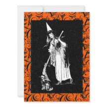 Vintage Halloween Witch
