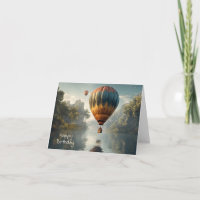 Vintage Hot Air Balloon Birthday