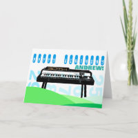 Vintage Illustration Organ aniversário de 30 anos