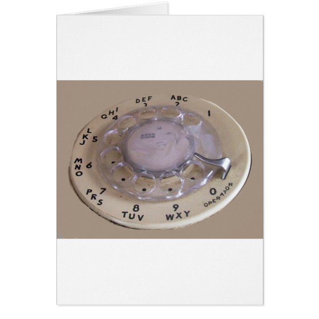 Cartão Vintage Ipad Texting Machine (Frente)