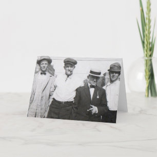 Cartão Vintage Kansas City Imigrantes 1909