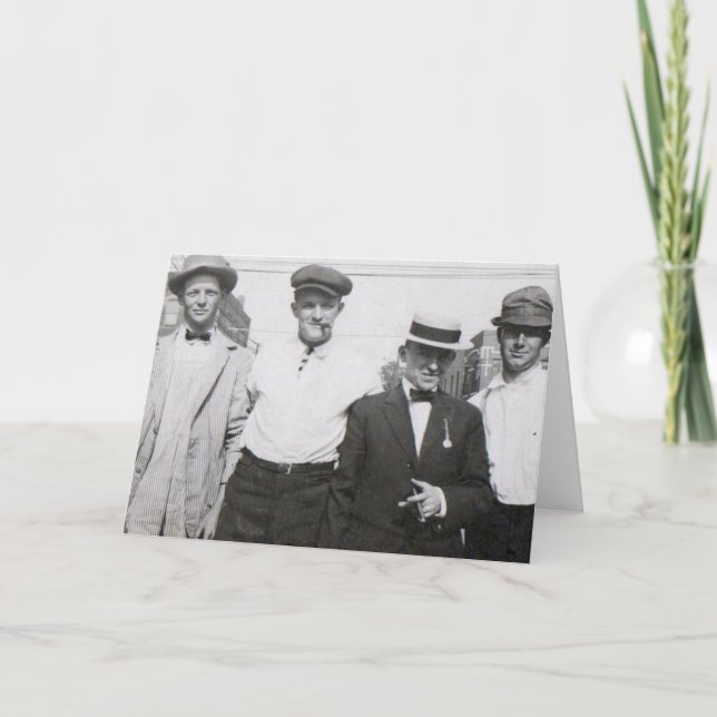 Cartão Vintage Kansas City Imigrantes 1909 (Frente)