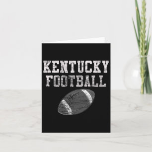 Cartão Vintage Kentucky Football
