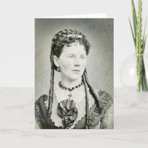 Cartão Vintage Lady All Occastions
