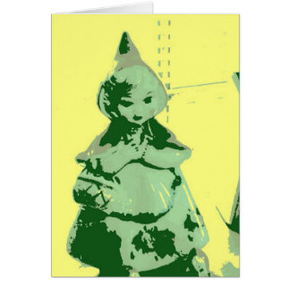 Cartão Vintage Little Red Ringue Hood