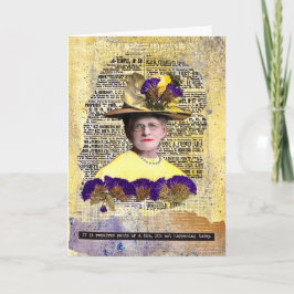 Cartão "Vintage Look", Cope Saudação