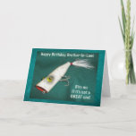 Cartão Vintage Lure Brother-In-Law Birthday Card<br><div class="desc">For the special brother-in-law in your life... </div>