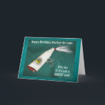 Cartão Vintage Lure Brother-In-Law Birthday Card<br><div class="desc">For the special brother-in-law in your life... </div>