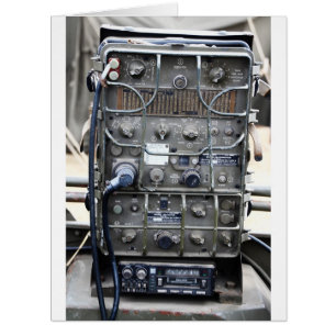 Cartão Vintage militar radio ww2 USA signcorps