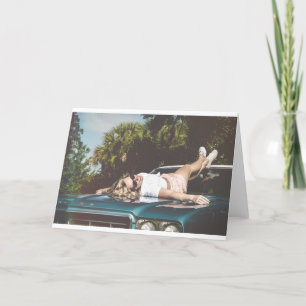 Cartão Vintage Monroe Inspirada