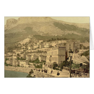 Cartão Vintage Monte - Carlo, Monaco -