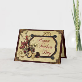 Cartão Vintage Mother´s Day