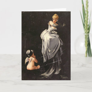 Cartão Vintage Motive - Caught in the Web - Greeting Card