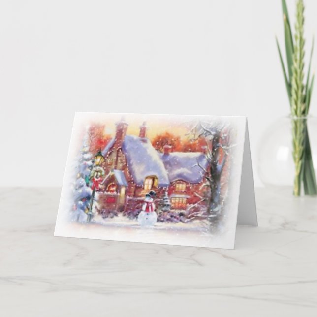 Cartão Vintage Natal (Frente)