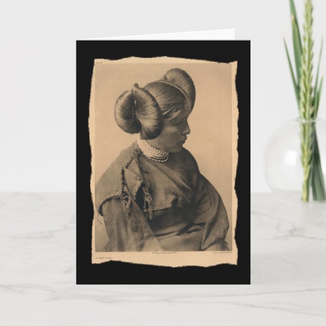 Cartão Vintage Native American Hopi (Frente)