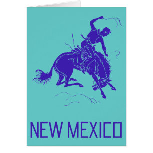 Cartão Vintage Novo México