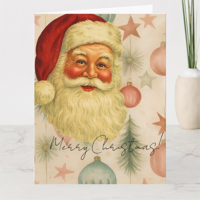 Cartão Vintage Ornament Gift Card (Frente)