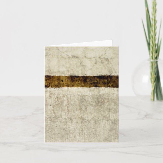 Cartão Vintage Parchment Template Blank (Frente)