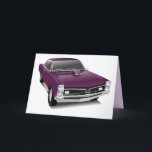 Cartão vintage pontiac gto greeting card<br><div class="desc">vintage pontiac gto greeting cards for all occasions.  And don't forget you can customize or order.</div>