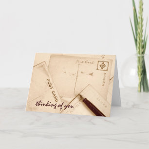 Cartão Vintage Postcards Card