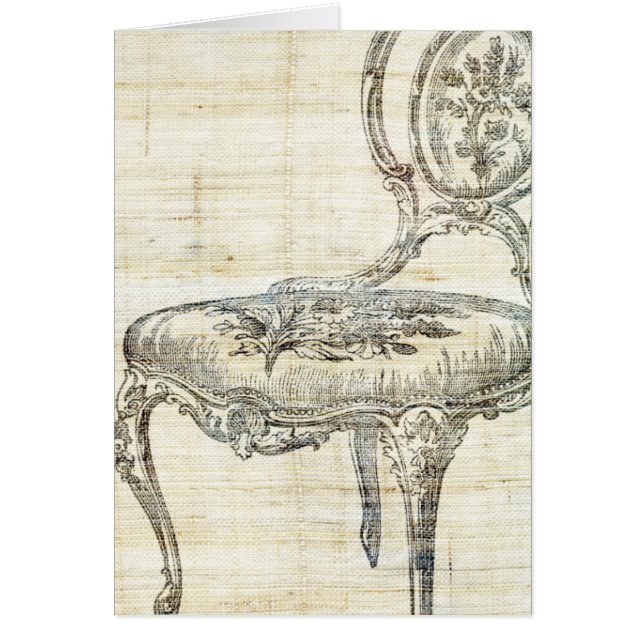 Cartão Vintage - Presidência francesa 2 (Frente)